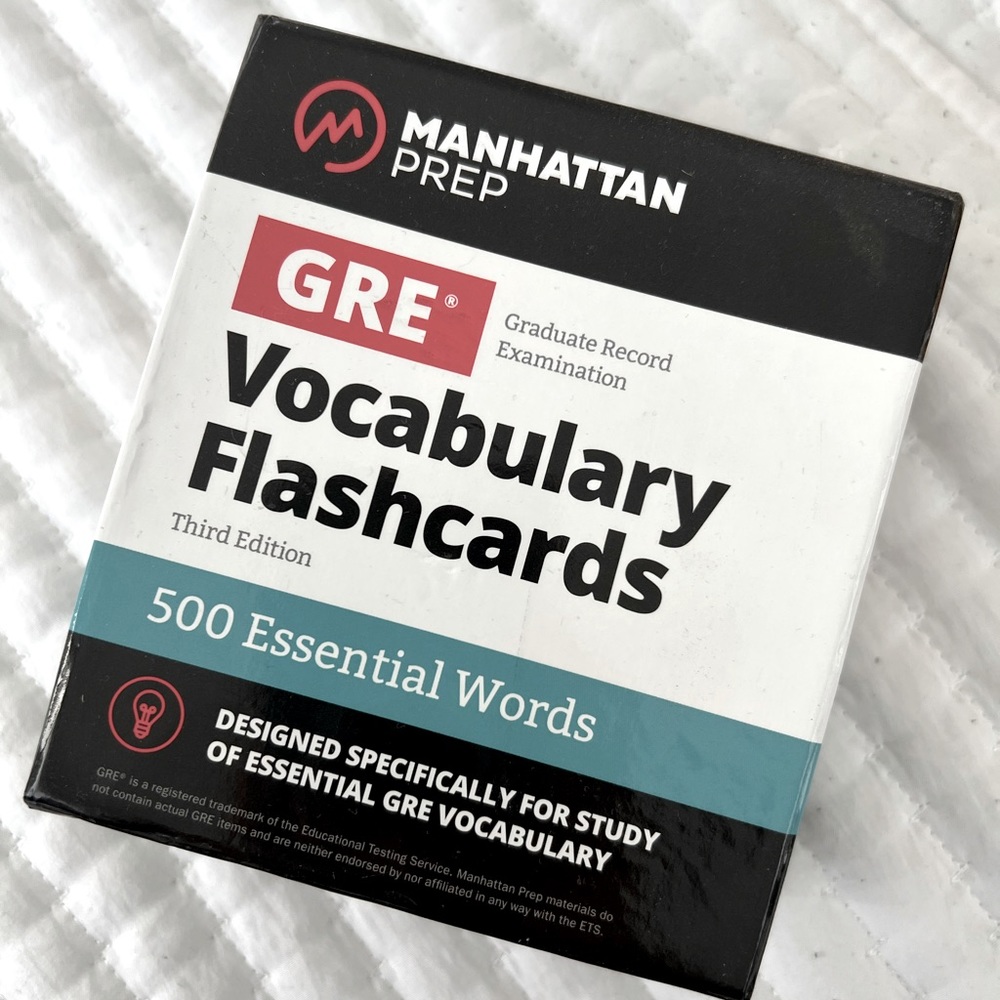 Manhattan Prep | GRE Vocabulary Flashcards | 500 Essential Words | Third Edition